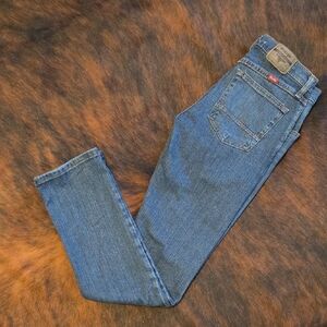 Wrangler Mens Slim Straight Jeans